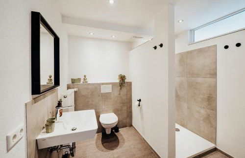 MAINTERRASSE Boardinghouse am Fluss klimatisierte Apartments mit 80qm Terrasse - Foto 20