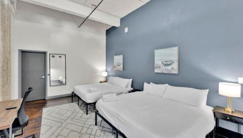 Downtown Loft Walk to Convention Center Sleeps 5 - Foto 4