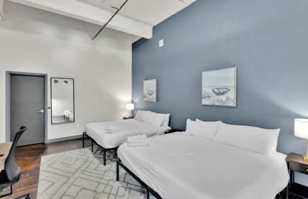 Downtown Loft Walk to Convention Center Sleeps 5 - Foto 4