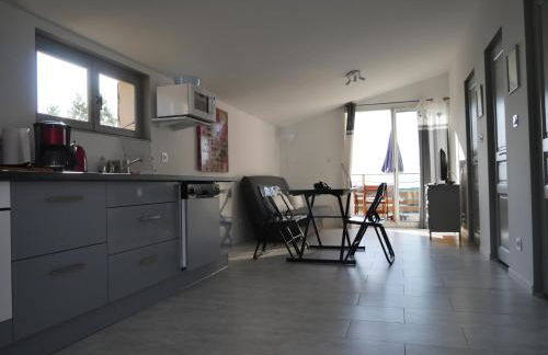 Corsicadream Arone superbe appartement dans villa, vue panoramique mer, piscine, proche Porticcio - Foto 9