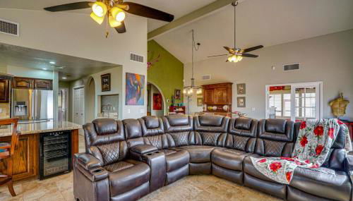 Views and Fire Pit Hilltop Retreat in Rio Rico! - Foto 5