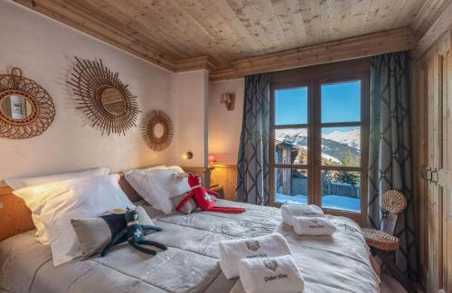 Chalet chaleureux à Courchevel 1850, calme Cospillot, 4 chambres, jacuzzi - FR-1-564-117 - Foto 8