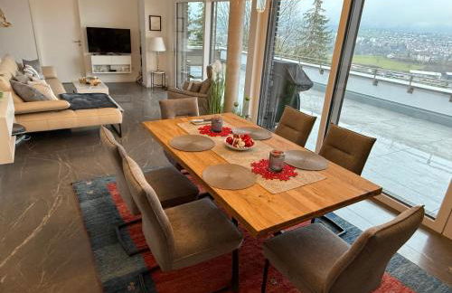 Ferienwohnung - Penthauswohnung Albblick, traumhafter Ausblick, ruhige Lage - Foto 1