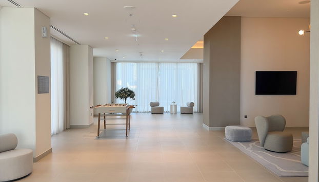 Zona de estar del vestíbulo