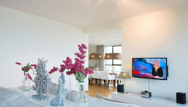 Spacious Modern Apartment in Scheveningen - Foto 4, Sala de estar