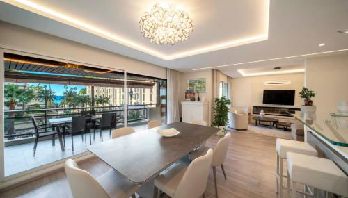 REF 1924 - Cannes Croisette - Sea view apartment for rent - Photo 1