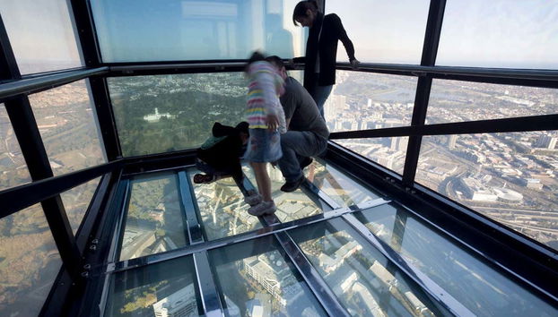 Vistas vertiginosas no The Edge