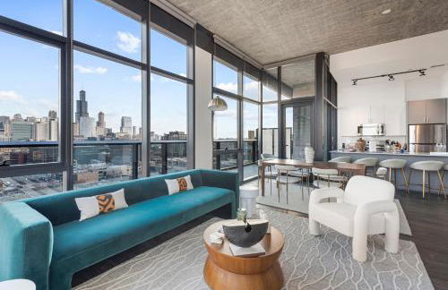 Fulbrix Bright Designer Apartments with West Loop Views - Foto 12