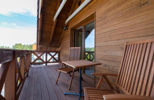 Malinowe Wzgórze domki 90 m2 z sauną i balią - Foto 6