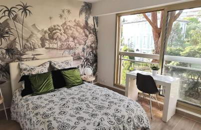 2 pièces au calme avec terrasse et climatisation - Foto 1