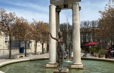 STUDIO Havre de paix au pont du gard Piscine et Jacuzzi chez Valerie Payre - Foto 39