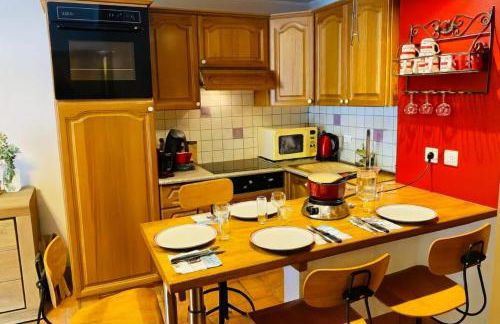 Studio Mont-Blanc balcony ski & walking center - Foto 4