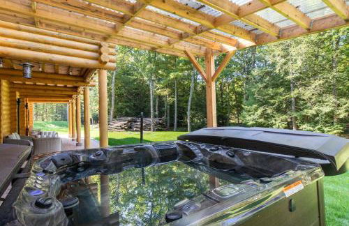 Log House Chalet, Volleyball field, Sauna, Hot Tub - Foto 38