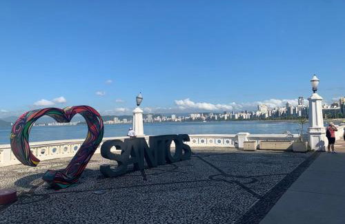 Apto22-Lindo -3 quartos- em Santos-SP com ar condicionado - Foto 44