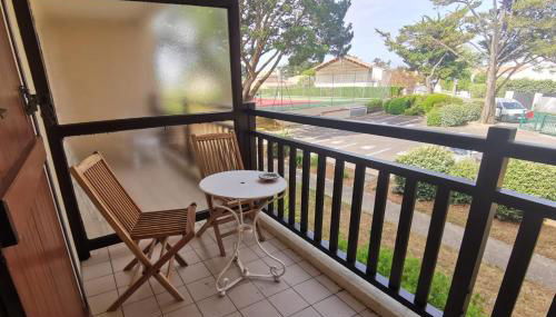 T2 cosy - vue sur le golf - proche plage - Foto 4