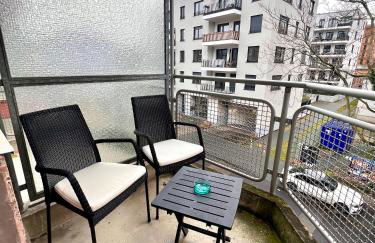 Nähe Frankfurt Messe mit Netflix und Balkon - Foto 33