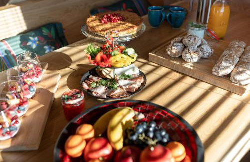 Houten Villa "ReisnaarPolen" Royaal ontbijt tevens Gluten Lactose vrij, Vega en diner mogelijk, sauna en Hottub - Foto 36