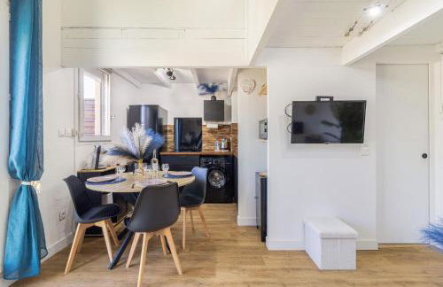 T2 MODERNE VUE MER LES SABLETTES CLIM- WiFi- PARKING - Foto 12