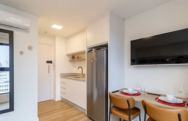 RUP Studios Equipados em Prédio Piscina - Foto 48