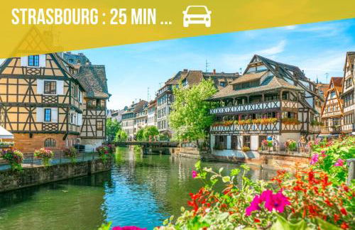 Harmony vintage - Quartier calme - Centre-ville Haguenau - Gare 3 min - Photo 63