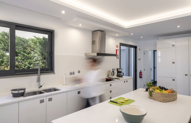 With Pool and Superb sea View - Villa Candelária - Foto 15