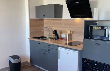 T2 4 pers face gare SNCF Appart Hotel le Cygne 6 - Foto 7