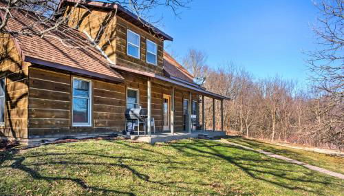 Secluded Spragueville Cabin by ATV Trails and River! - Foto 3