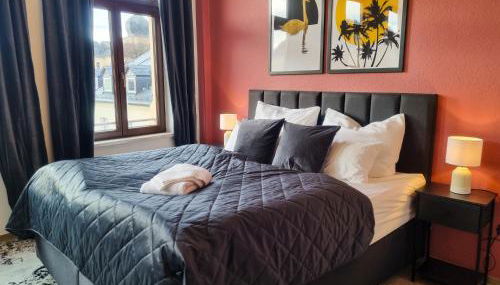 maremar - Design Maisonette Altstadt - 4 Pers - 57qm - Luxus Boxspringbett - Küche - Arbeitsplatz - privater Parkplatz - Foto 2, towels