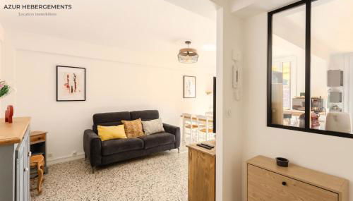 Cagnes Centre 4 pers, terrasse parking - Foto 2