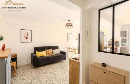 Cagnes Centre 4 pers, terrasse parking - Foto 2