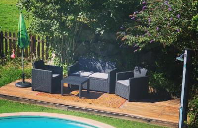 Gîte Tanagra : Maison avec piscine et vue exceptionnelle - Foto 5