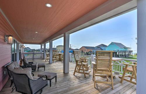 Ocean View and Wraparound Deck Crystal Beach Home! - Foto 23