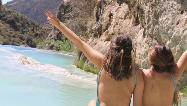 Disfrutando en Millpu