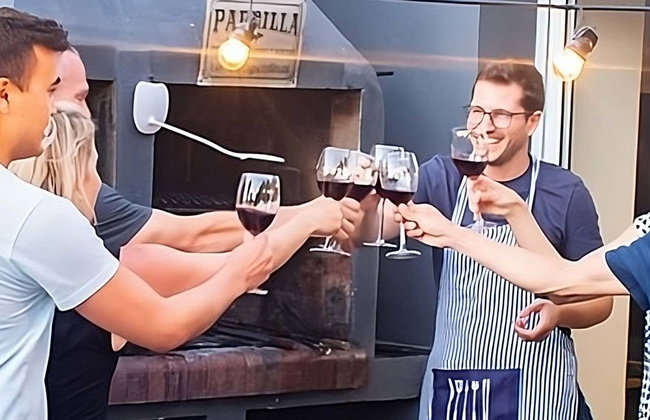 Asado argentino en el barrio de Palermo - Foto 1