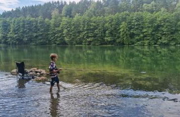 Domek Zacisze nad Zatoką przy jeziorze Komorze - Foto 13