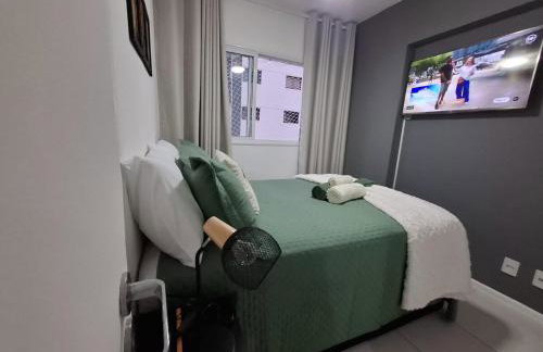 Apto inteiro 1 qto 40 mts Ed Wave Residence Ar condicionado - Foto 8