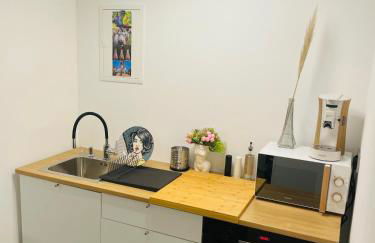 Modern Urban Studio Apartment S-Bahn 27QM for 6 persons Mercedes-Benz - Foto 10