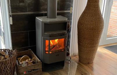 Nordsee Ferienhaus nahe Bensersiel Kamin Garten - Foto 5