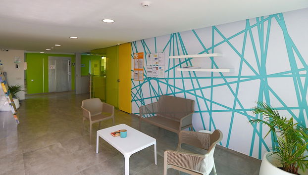 Sala de estar do lobby