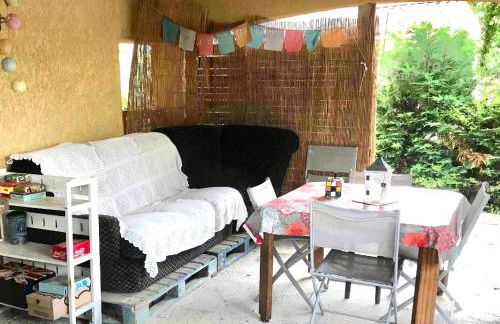 Chambre studio cuisine indépendant 2 pers piscine proche Thermes des Fumades - Foto 15