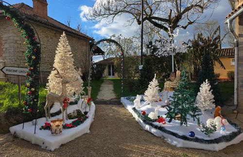 Belle Quercynoise piscine jacuzzi partagés - Foto 73