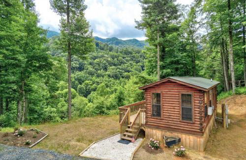 Quaint Log Cabin with Views Near West Jefferson - Foto 2