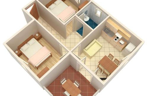 Apartments by the sea Vrsi - Mulo, Zadar - 5951 - Foto 18