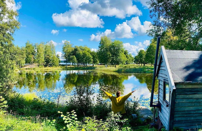 Romantic Cabin Right on the Lake With Fire Place - Foto 14