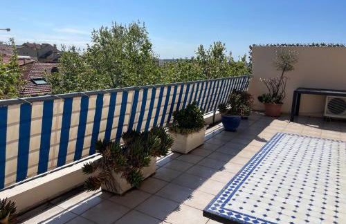 Toit terrasse proche plages Croisette et Palais des Festivals - Foto 3