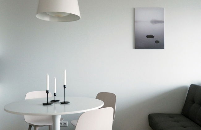 Modern 1BR Apt with Sauna, Balcony & Free Parking - Foto 17