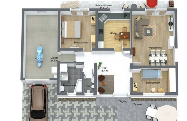 Holiday Apartment Falkenlay - Foto 7