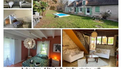 La maison des Hautes Vallees- jardin-piscine Beauval - Foto 1