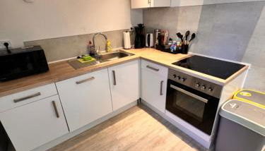 MC MONTI Gießen - Lich, 70qm, Zentral, NETFLIX - Foto 4, stove, dishwasher, pet friendly, toaster, minibar