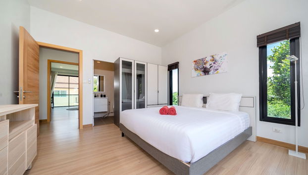 Sleek & Private Pool 2BR Villa Twiky - Foto 5, Habitación